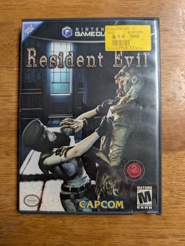 Capcom Resident Evil Nintendo GameCube 2-Disc Set Manual Included 2002 CIB