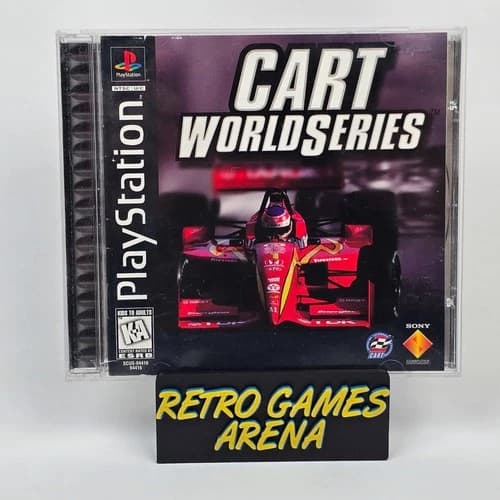 Cart World Series (PlayStation 1 PS1) CIB COMPLETE