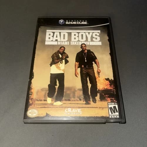 Bad Boys: Miami Takedown (Nintendo GameCube, 2004) CIB Complete Tested Working