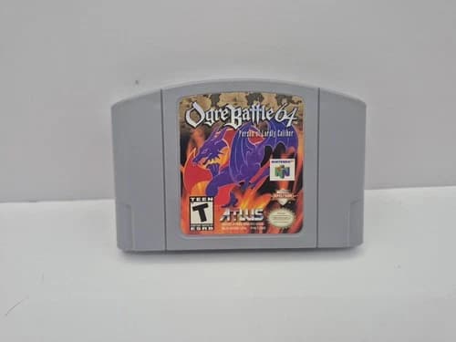 Ogre Battle 64: Person of Lordly Caliber ( Nintendo 64 ) Authentic Tested Workin