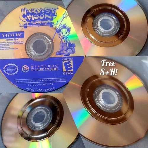 Harvest Moon: A Wonderful Life Game Disc Only NGC (Nintendo GameCube, 2004)