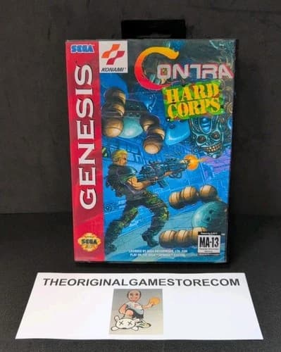 Contra Hard Corps Sega Genesis OEM Cartridge