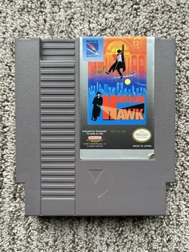 Hudson Hawk (Nintendo Entertainment System, 1992) NES Tested Works Well