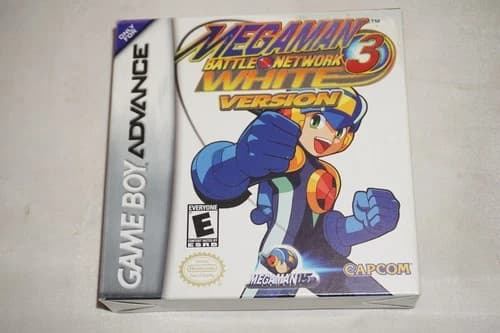 Mega Man Battle Network 3 White Ver (Gameboy Advance Game Boy GBA) Complete CIB
