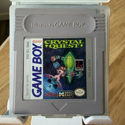 Crystal Quest (Nintendo Game Boy, 1991) Authentic - Tested & Working