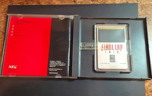 turbo 16 grafx FINAL LAP TWIN