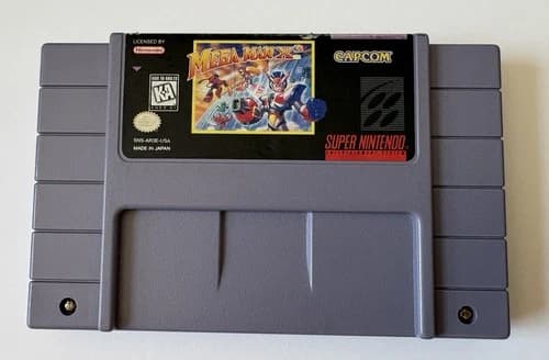 Mega Man X3 SNES Super Nintendo Original Tested Working Rare Game Only