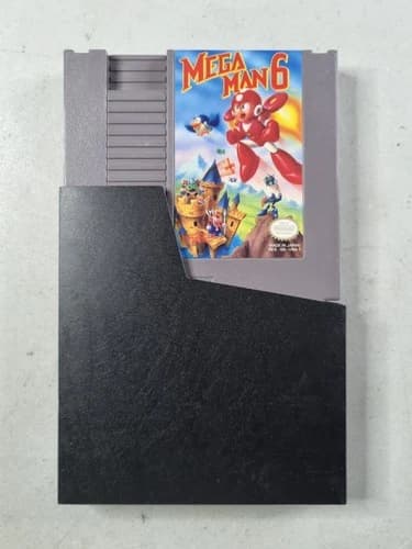 Nintendo Mega Man 6 NES 1994 Cartridge Only Clean Label Tested Working