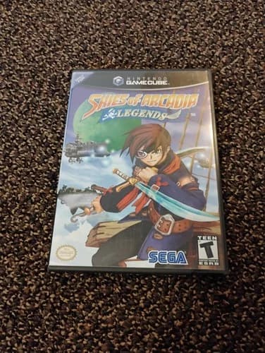 Skies of Arcadia Legends (Nintendo GameCube, 2003) CIB Tested