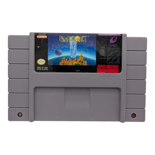Paladin's Quest SNES Super Nintendo Game Authentic Tested Saves