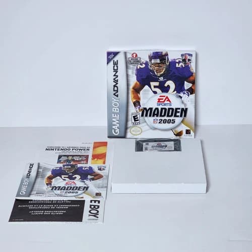 Madden NFL 2005 GBA Gameboy Advance - Complete CIB