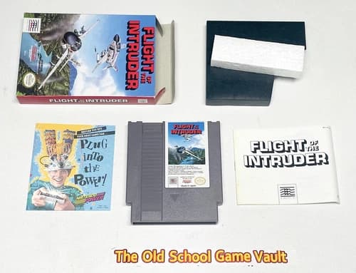 Flight Of The Intruder - (Nintendo NES Game) Complete CIB - Authentic - Tested