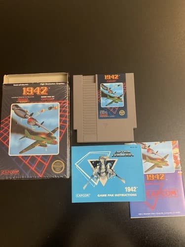 NES Nintendo 1942 Original CIB