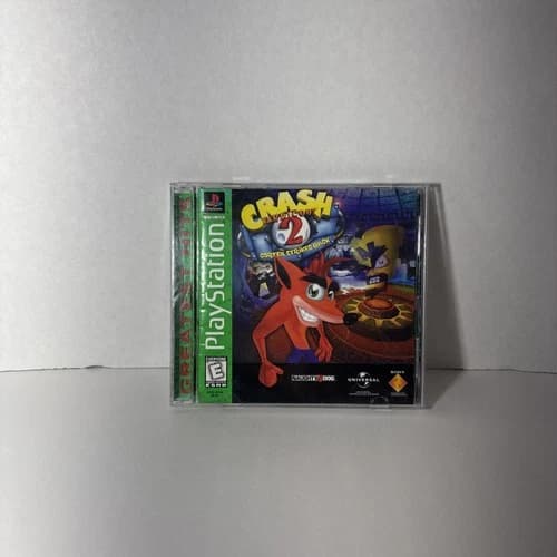 Crash Bandicoot 2: Cortex Strikes Back (PlayStation 1 PS1) CIB Complete Tested