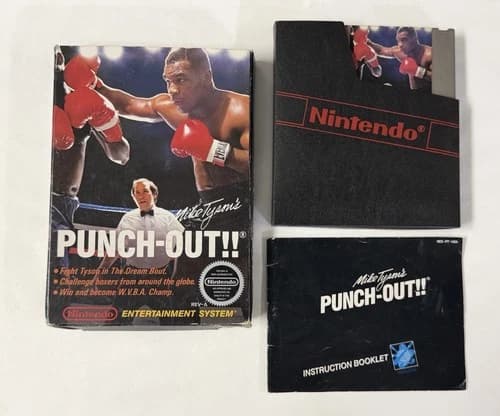 Mike Tyson's Punch-Out (Nintendo Entertainment System, 1987) NES CIB Complete