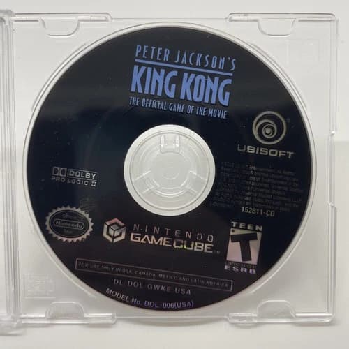 Peter Jackson's King Kong (Nintendo GameCube, 2001) DISC ONLY