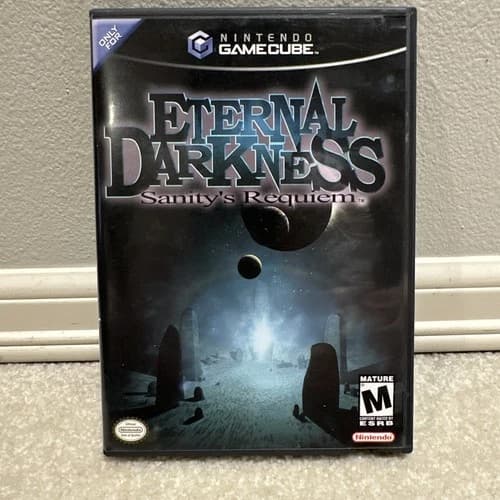 Eternal Darkness : Sanity's Requiem (Nintendo Gamecube 2002) CIB With Manuals