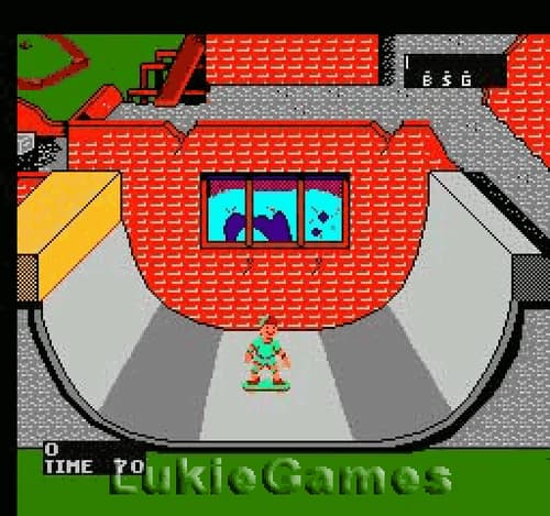 720 Degrees - Fun NES Nintendo Skateboarding Game
