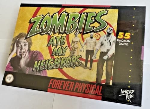 ZOMBIES ATE MY NEIGHBORS (SNES) Limited Run Standard Grey Classic Edition
