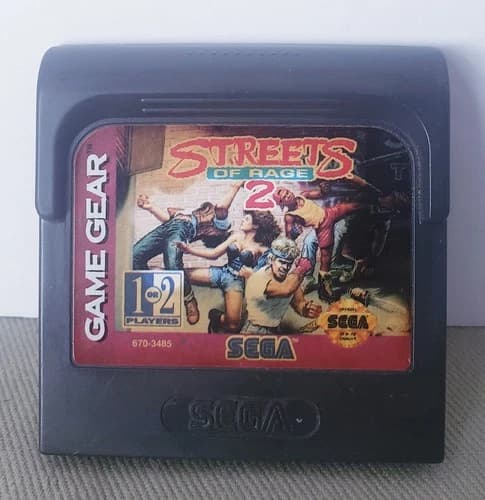 Streets of Rage 2 (Sega Game Gear, 1993) Cartridge Only