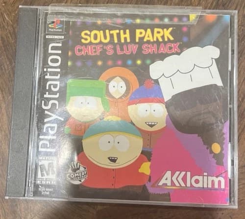 South Park: Chef's Luv Shack (Sony PlayStation 1, 1999) Complete