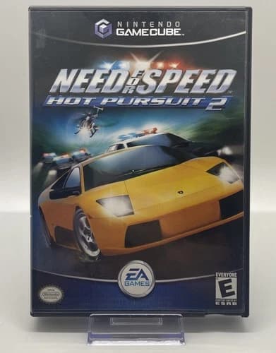 Need for Speed: Hot Pursuit 2 (Nintendo GameCube, 2002) Complete With Manual