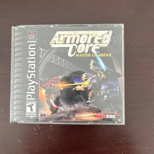 Armored Core: Master of Arena (Sony PlayStation 1, 2000) Disc 1 Only