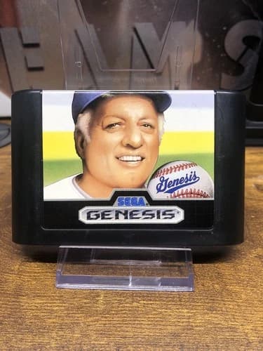 Tommy Lasorda Baseball Sega Genesis. Tested & Working. Very Good cond. cart only
