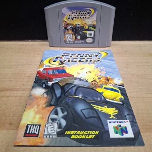 Penny Racers For Nintendo 64 N64 Cleaned Tested Authentic