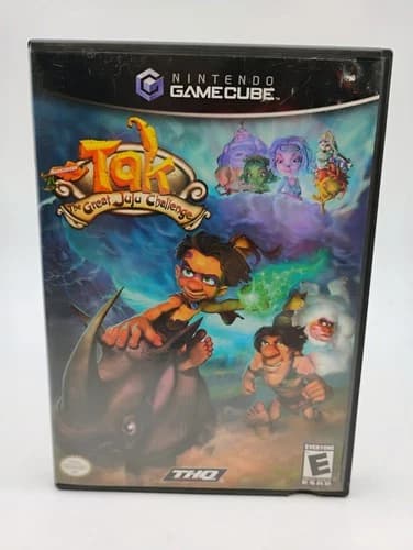 Tak: The Great Juju Challenge (Nintendo GameCube, 2005). Manual. Tested CIB