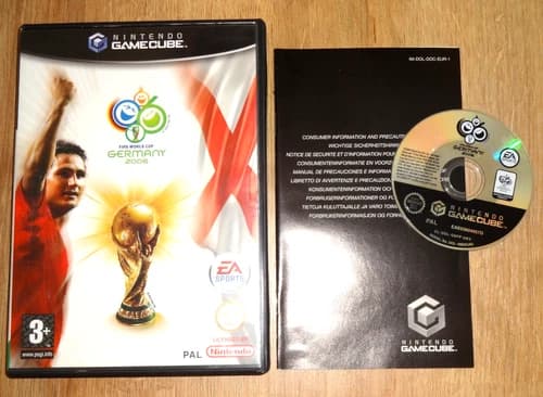 2006 FIFA WORLD CUP - NINTENDO GAMECUBE - IN BOX BUT WITHOUT THE MANUAL