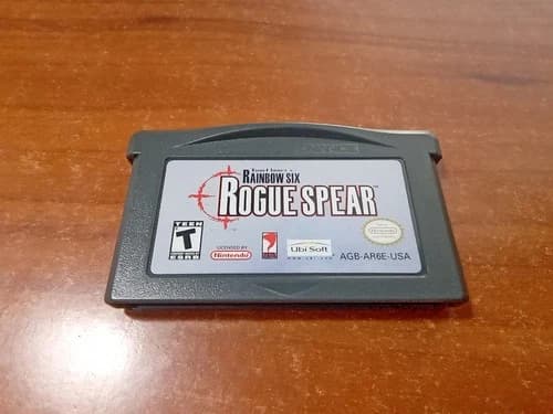 Tom Clancy's Rainbow Six: Rogue Spear (Game Boy Advance GBA, 2002) *TESTED*