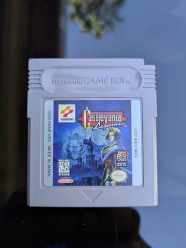 Castlevania Legends Nintendo Game Boy 1998 Authentic Tested Working