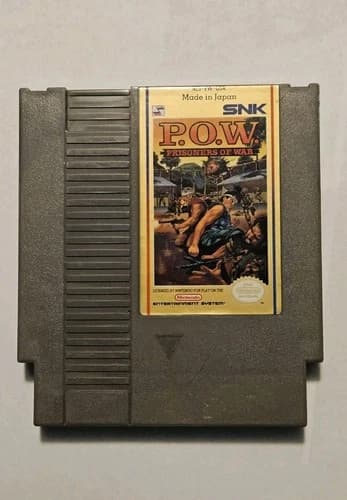 P.O.W.: Prisoners of War (Nintendo Entertainment System) NES Cart Only Tested