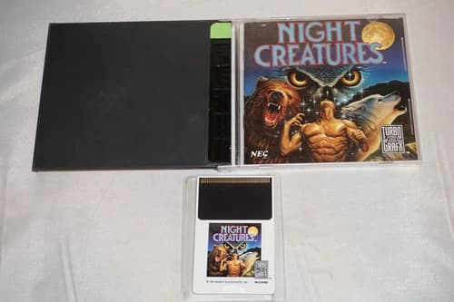 Night Creatures (Turbo Grafx 16 tg16) Complete in Case Turbografx