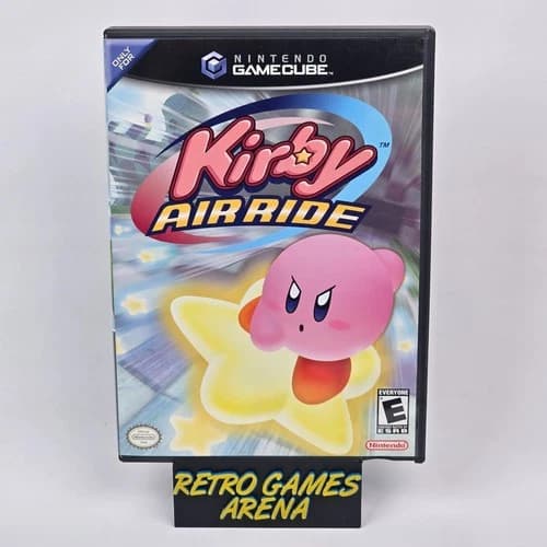 Kirby: Air Ride (Nintendo GameCube) Black Label CIB COMPLETE