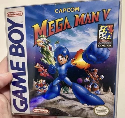 Mega Man V (5) | CIB Boxed | Good Condition! ✅️ Game Boy GB🕹 Original | Tested