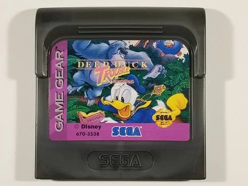 ¤ Deep Duck Trouble Starring Donald Duck ¤ (Game Cart) Sega Game Gear Authentic