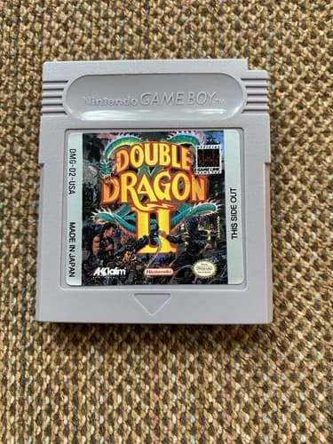 Double Dragon 2 II (Nintendo Game Boy) Authentic Tested cartridge only