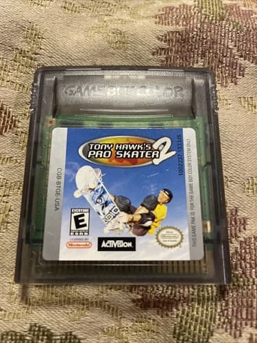 Tony Hawk's Pro Skater 2 (Nintendo Game Boy Color) Authentic !!