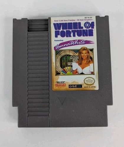 Wheel of Fortune: Featuring Vanna White (Nintendo Entertainment System 1992) NES