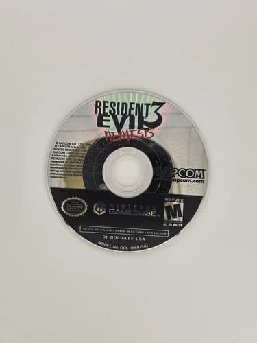 Resident Evil 3: Nemesis. Gamecube. Disk Only. Tested. Good Condition!