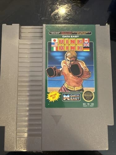 Ring King Vintage NES (Nintendo Entertainment System, 1987) NES Boxing Authentic