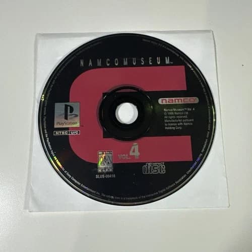 Namco Museum Vol. 4 [Big C] - Loose Sony PS1 Playstation 1 Disc