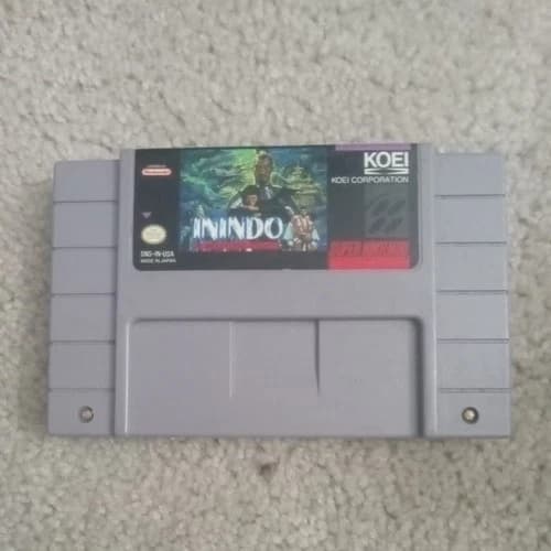 Inindo: Way of the Ninja SNES, Cartridge Only, Working