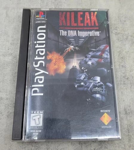 Kileak:The DNA Imperative | Sony PS | CIB | Registration Card | Longbox | Manual