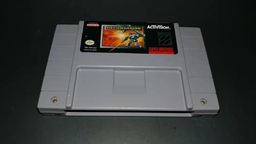 Mechwarrior Super Nintendo SNES