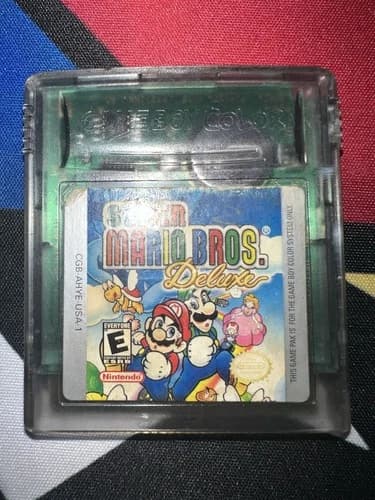 Super Mario Bros. Deluxe Game Boy Color Nintendo GBC Authentic, Tested Working