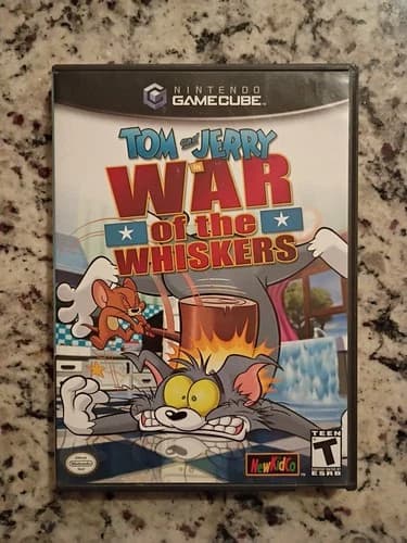 Tom and Jerry in War of the Whiskers (Nintendo GameCube) CIB Complete - Tested