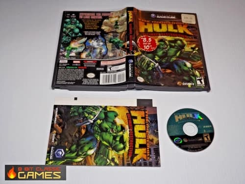 The Incredible Hulk: Ultimate Destruction COMPLETE - NINTENDO Gamecube 526a